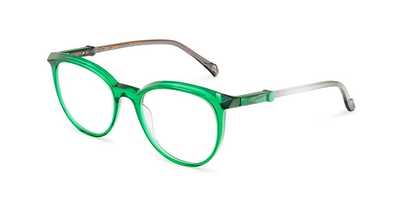 Etnia Barcelona KOI Brillestel (Form: Rund - Farve: Grøn)