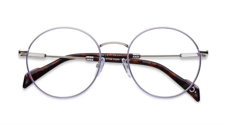 Etnia Barcelona HYDE PARK Brillestel (Form: Rund - Farve: Sølv)