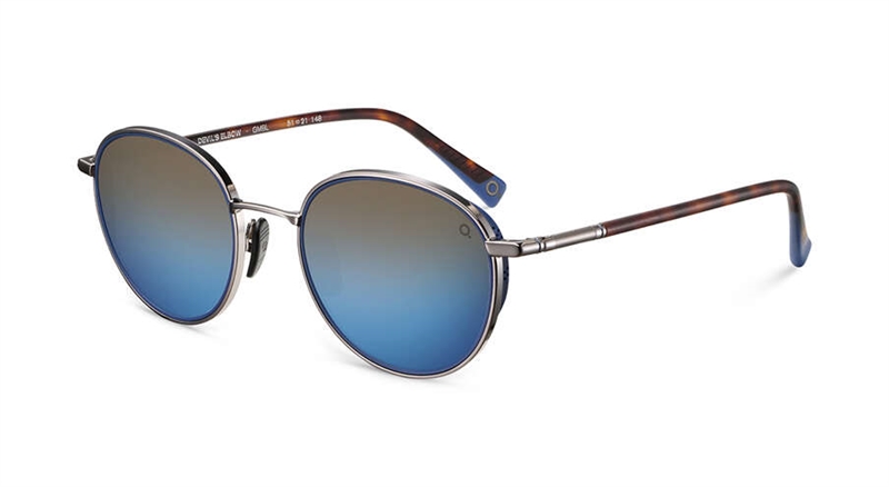 Etnia Barcelona DEVILS ELBOW Solbrille (Form: Panto - Farve: Grå)