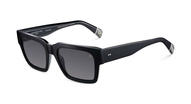 Etnia Barcelona ES CASTELL SUN Solbrille (Form: Firkantet - Farve: Sort)