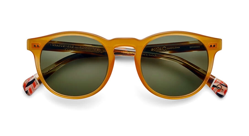 Etnia Barcelona TRASTEVERE III SUN Solbrille (Form: Rund - Farve: Gul)