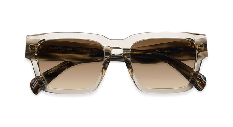 Etnia Barcelona ES CASTELL SUN Solbrille (Form: Firkantet - Farve: Grå)