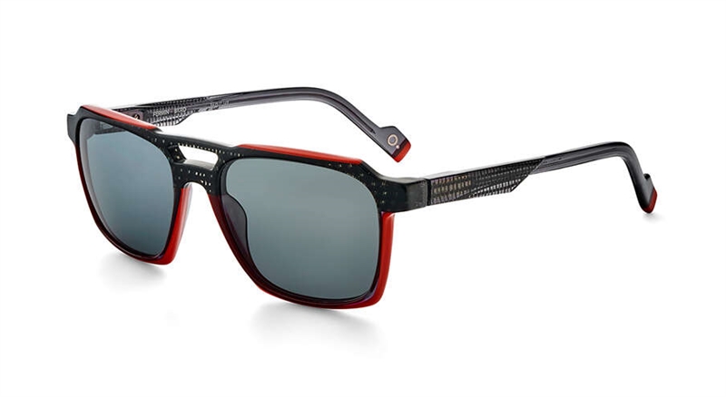 Etnia Barcelona FERMIN Solbrille (Form: Pilot - Farve: Sort)