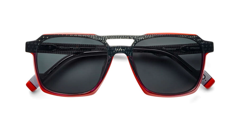Etnia Barcelona FERMIN Solbrille (Form: Pilot - Farve: Sort)