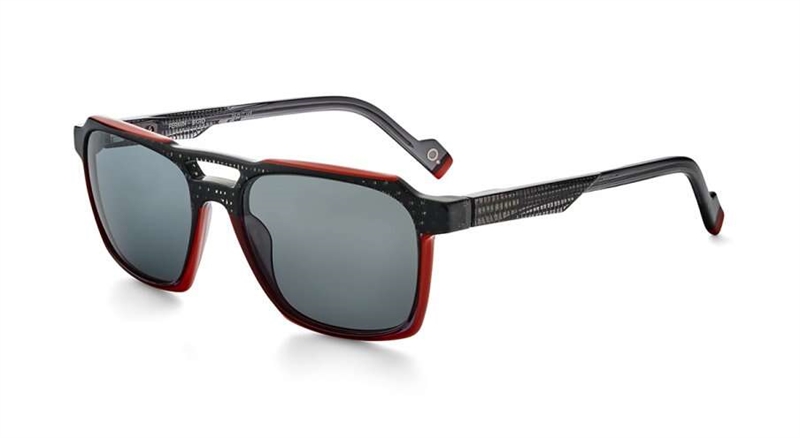 Etnia Barcelona FERMIN Solbrille (Form: Pilot - Farve: Sort)