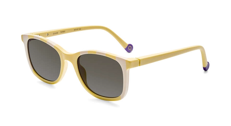 Etnia Barcelona SHARK SUN Solbrille (Form: Panto - Farve: Gul)