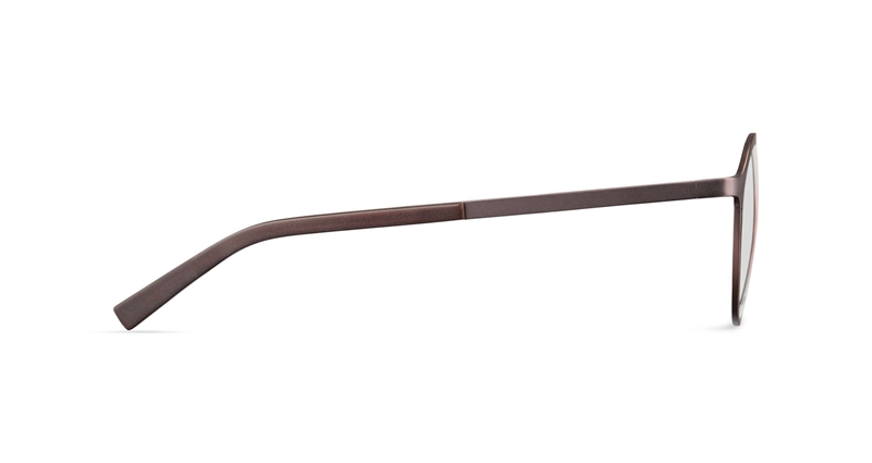 FLEYE Flint Brillestel (Form: Rund - Farve: Brun)