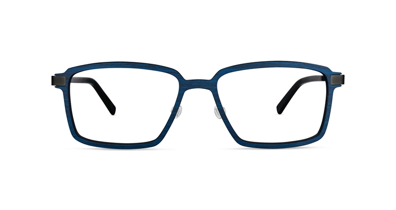 FLEYE Elmer Brillestel (Form: Firkantet - Farve: Blå)