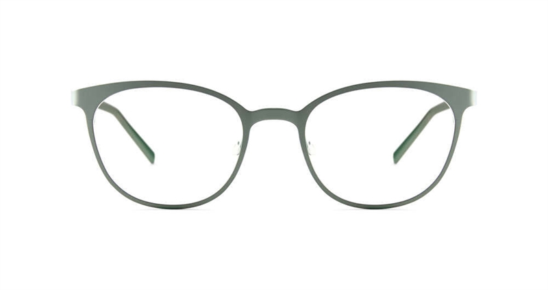 FLEYE Alberte Brillestel (Form: Firkantet - Farve: Grøn)