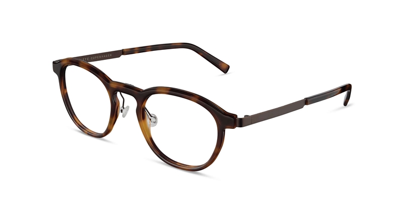 FLEYE Frej Brillestel (Form: Firkantet - Farve: Havana)