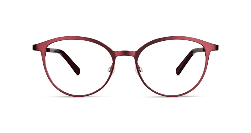 FLEYE Gry Brillestel (Form: Oval - Farve: Rød)