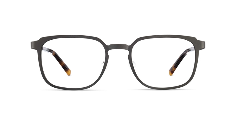 FLEYE Felix Brillestel (Form: Firkantet - Farve: Grå)