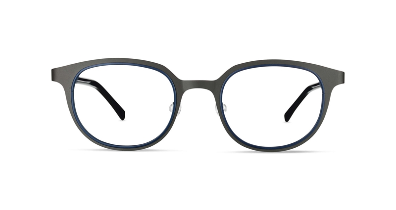 FLEYE Leif Brillestel (Form: Firkantet - Farve: Grå)