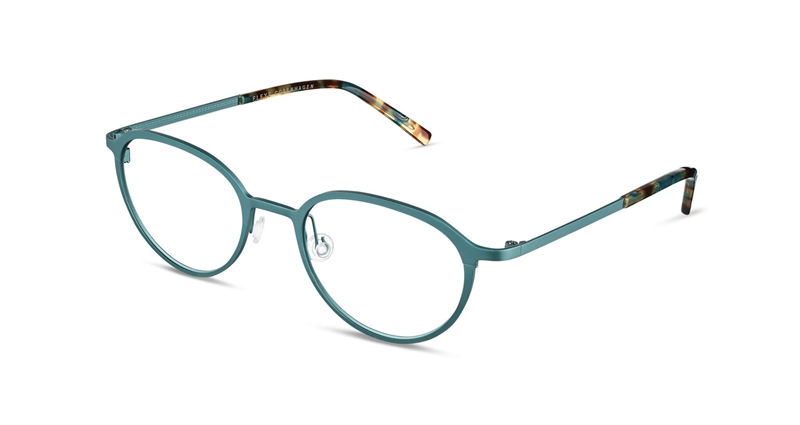 FLEYE Sophie Brillestel (Form: Oval - Farve: Blå)