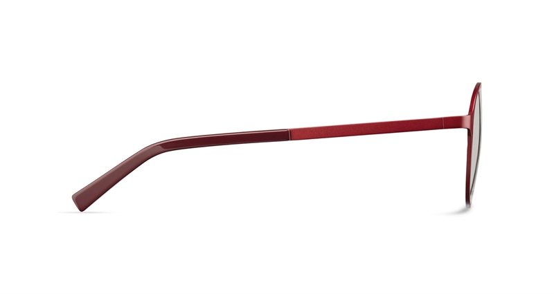 FLEYE Saga Brillestel (Form: Oval - Farve: Rød)