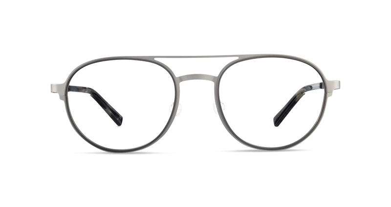 FLEYE Obi Brillestel (Form: Oval - Farve: Sølv)