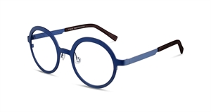 FLEYE Celina Brillestel (Form: Rund - Farve: Blå)