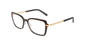 FLEYE Olivia Brillestel (Form: Firkantet - Farve: Brun)