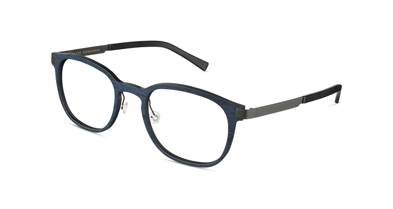 FLEYE Dylan Brillestel (Form: Firkantet - Farve: Blå)