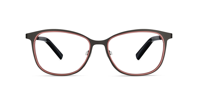 FLEYE Alice Brillestel (Form: Firkantet - Farve: Grå)