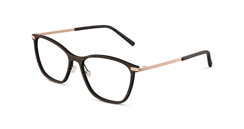 FLEYE Ulrikke Brillestel (Form: Oval - Farve: Brun)