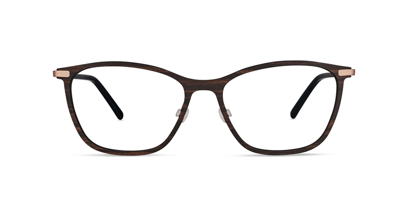 FLEYE Ulrikke Brillestel (Form: Oval - Farve: Brun)