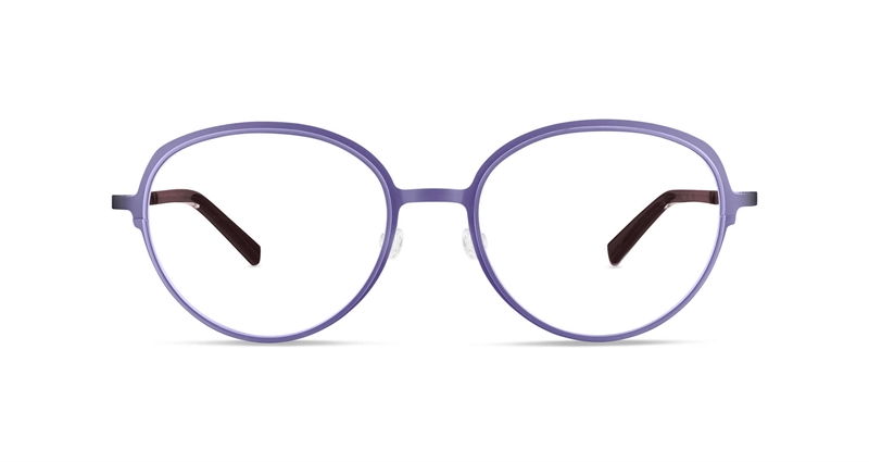 FLEYE Sigrid Brillestel (Form: Rund - Farve: Lilla)