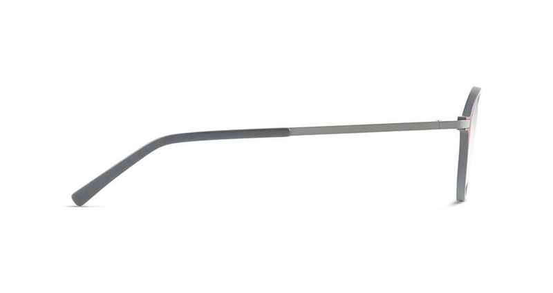 FLEYE Sabina Brillestel (Form: Oval - Farve: Rød)