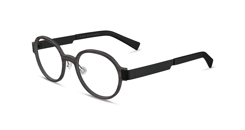 FLEYE Neo Brillestel (Form: Rund - Farve: Brun)