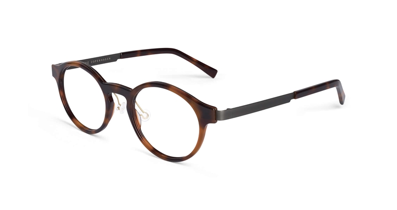 FLEYE Christoffer Brillestel (Form: Rund - Farve: Havana)