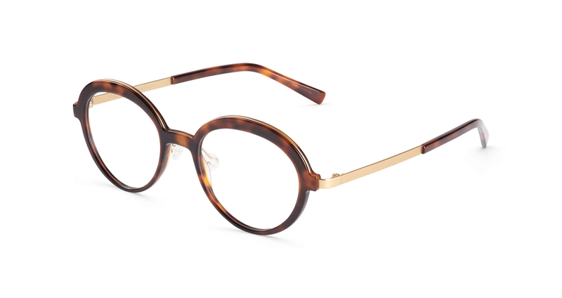 FLEYE Elsie Brillestel (Form: Oval - Farve: Havana)