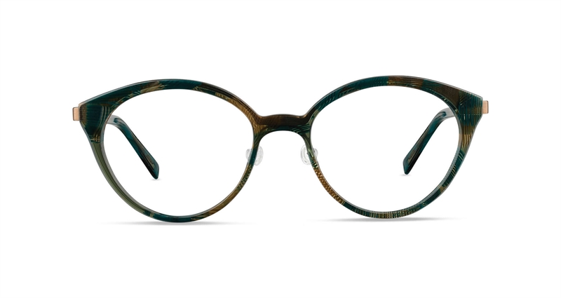 FLEYE Liv Brillestel (Form: Cat Eye - Farve: Grøn)