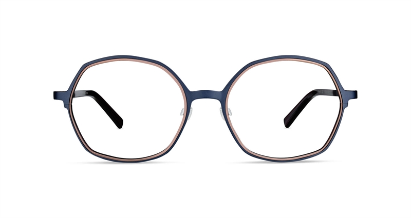 FLEYE Fryd Brillestel (Form: Rund - Farve: Blå)