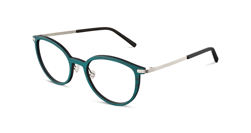 FLEYE Juliane Brillestel (Form: Cat Eye - Farve: Grøn)