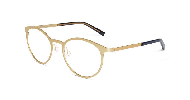 FLEYE Mio Brillestel (Form: Rund - Farve: Guld)