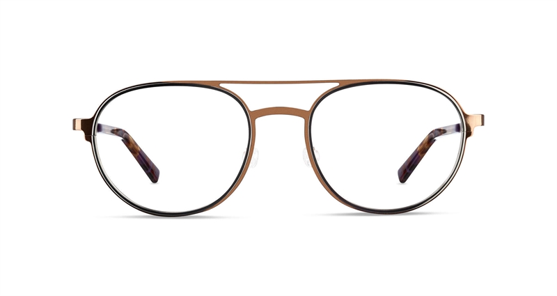 FLEYE Obi Brillestel (Form: Oval - Farve: Guld)
