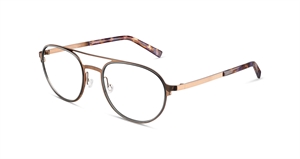 FLEYE Obi Brillestel (Form: Oval - Farve: Guld)