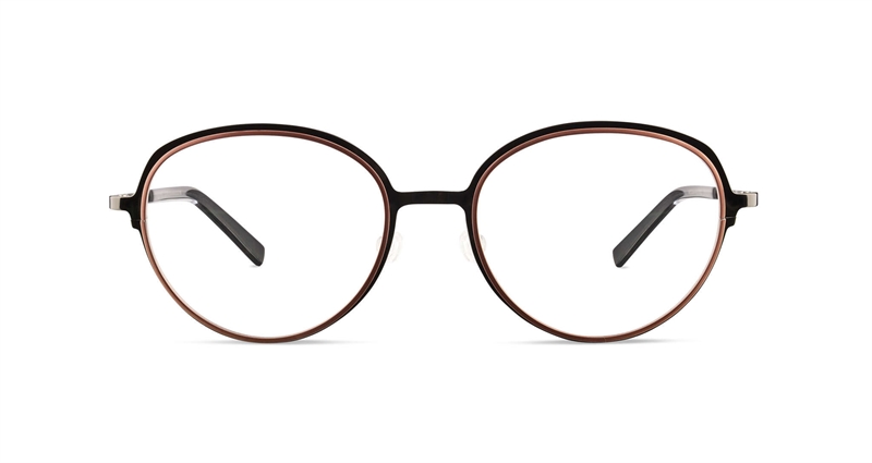 FLEYE Sigrid Brillestel (Form: Rund - Farve: Grå)