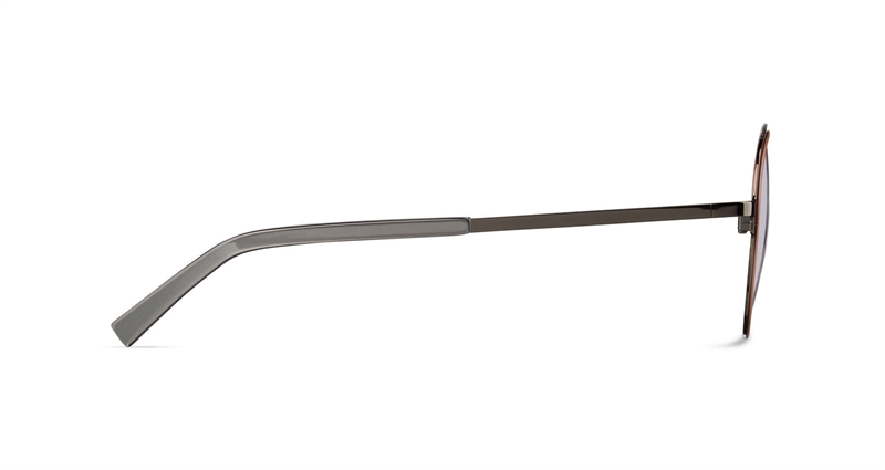 FLEYE Sigrid Brillestel (Form: Rund - Farve: Grå)