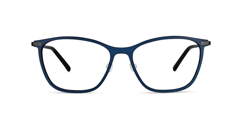 FLEYE Ulrikke Brillestel (Form: Oval - Farve: Blå)