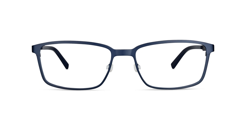 FLEYE Rod Brillestel (Form: Firkantet - Farve: Blå)