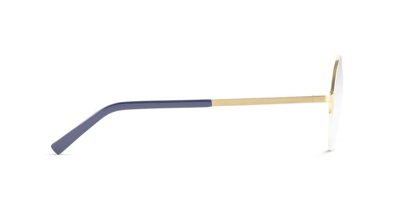FLEYE Hilaro Brillestel (Form: Rund - Farve: Guld)
