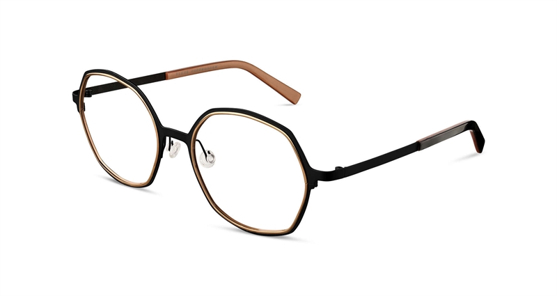 FLEYE Fryd Brillestel (Form: Rund - Farve: Sort)