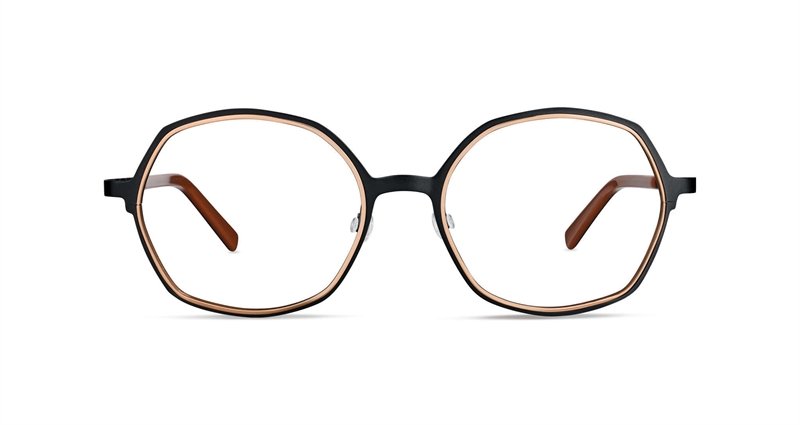 FLEYE Fryd Brillestel (Form: Rund - Farve: Sort)