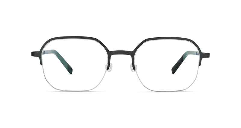 FLEYE Sune Brillestel (Form: Firkantet - Farve: Sort)