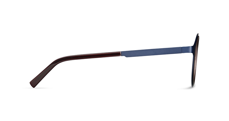 FLEYE Lupin Brillestel (Form: Rund - Farve: Blå)