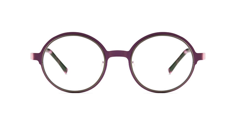 FLEYE Line Brillestel (Form: Rund - Farve: Pink)