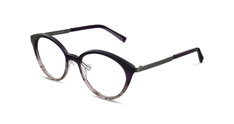 FLEYE Liv Brillestel (Form: Cat Eye - Farve: Lilla)