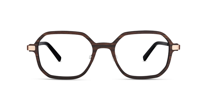 FLEYE Cos Brillestel (Form: Firkantet - Farve: Brun)