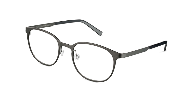 FLEYE Eske Brillestel (Form: Firkantet - Farve: Grå)